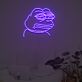 Froschgesicht LED-Neonschild Wohnzimmer Schlafzimmer
