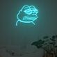 Froschgesicht LED-Neonschild Wohnzimmer Schlafzimmer