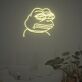 Froschgesicht LED-Neonschild Wohnzimmer Schlafzimmer
