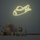 Raumschiff LED-Neonschild für Kinderzimmer