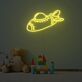 Raumschiff LED-Neonschild für Kinderzimmer