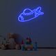 Raumschiff LED-Neonschild für Kinderzimmer