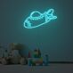 Raumschiff LED-Neonschild für Kinderzimmer