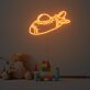 Raumschiff LED-Neonschild für Kinderzimmer