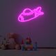 Raumschiff LED-Neonschild für Kinderzimmer