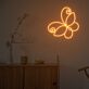 Schmetterling LED-Neonschild Wohnzimmer Schlafzimmer