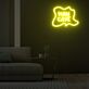 MAN CAVE LED-Neonschild für Wohnzimmer oder Freizeitraum