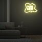 MAN CAVE LED-Neonschild für Wohnzimmer oder Freizeitraum