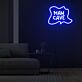MAN CAVE LED-Neonschild für Wohnzimmer oder Freizeitraum