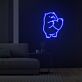 Bär mit Herz LED-Neonschild für Wohnzimmer Schlafzimmer