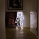 Astronaut mit Sternen LED-Neonschild für Wohnzimmer oder Kinderzimmer