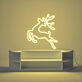 LED Neon Schild Springender Hirsch Als Weihnachtliche Wanddekoration