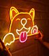 Neon Katze mit Pfoten LED Neonschild Wanddekoration