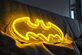 Fledermaus Symbol LED-Neonschild Wohnzimmer Gamingzimmer