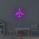 Flugzeug Silhouette LED Neonschild als moderne Wanddekoration für Kinderzimmer Wohnzimmer und stilvolle Interieurs