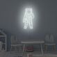 Astronaut Silhouette LED Neonschild als moderne Wanddekoration für Kinderzimmer Jugendzimmer Gaming Zimmer und stilvolle Interieurs