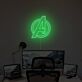 Avengers Logo LED Neonschild als moderne Wanddekoration für Fan Zimmer Gaming Zimmer und Büro