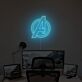 Avengers Logo LED Neonschild als moderne Wanddekoration für Fan Zimmer Gaming Zimmer und Büro