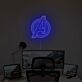 Avengers Logo LED Neonschild als moderne Wanddekoration für Fan Zimmer Gaming Zimmer und Büro