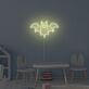 Niedliche Fledermaus LED Neonschild als moderne Wanddekoration für Kinderzimmer Jugendzimmer und stilvolle Interieurs