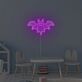 Niedliche Fledermaus LED Neonschild als moderne Wanddekoration für Kinderzimmer Jugendzimmer und stilvolle Interieurs