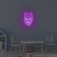 Batman Kopf LED Neonschild als moderne Wanddekoration für Fan Zimmer Gaming Zimmer und stilvolle Interieurs