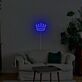Minimalistisches LED Neonschild mit Kronen Motiv als stilvolle Wanddekoration für Wohnzimmer Schlafzimmer oder Studio