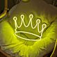 Krone LED-Neonschild Wohnzimmer Kinderzimmer