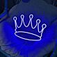 Krone LED-Neonschild Wohnzimmer Kinderzimmer