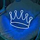 Krone LED-Neonschild Wohnzimmer Kinderzimmer