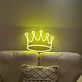 Krone LED-Neonschild Wohnzimmer Kinderzimmer