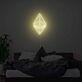 Geometrisches abstraktes LED Neonschild in moderner Diamantform für Wohnzimmer Schlafzimmer oder stilvolle Wanddekoration