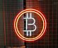 Bitcoin Symbol LED-Neonschild für Büro und Kryptowährung Shop