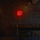 Abstraktes Pflanzenblatt LED Neonschild Ruhige Neon Wanddekoration für Wohnzimmer Café und moderne Räume