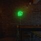 Abstraktes Pflanzenblatt LED Neonschild Ruhige Neon Wanddekoration für Wohnzimmer Café und moderne Räume