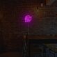 Abstraktes Pflanzenblatt LED Neonschild Ruhige Neon Wanddekoration für Wohnzimmer Café und moderne Räume