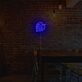Abstraktes Pflanzenblatt LED Neonschild Ruhige Neon Wanddekoration für Wohnzimmer Café und moderne Räume