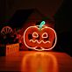 Halloween Kürbis LED-Neonschild für Party