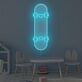 Skateboard Motiv LED Neonschild Moderne Wandbeleuchtung für Kinderzimmer Jugendzimmer Studio und kreative Wohnräume