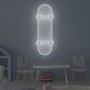 Skateboard Motiv LED Neonschild Moderne Wandbeleuchtung für Kinderzimmer Jugendzimmer Studio und kreative Wohnräume