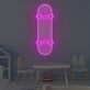 Skateboard Motiv LED Neonschild Moderne Wandbeleuchtung für Kinderzimmer Jugendzimmer Studio und kreative Wohnräume