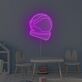 Astronaut Helm LED Neonschild Moderne Neon Wandbeleuchtung im Space Stil für Kinderzimmer Büro und Gaming Raum