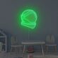 Astronaut Helm LED Neonschild Moderne Neon Wandbeleuchtung im Space Stil für Kinderzimmer Büro und Gaming Raum