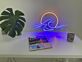 Meereswelle mit Sonne LED-Neonschild Wohnzimmer Bar