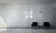 Hundesilhouette als LED-Neonschild
