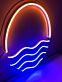 Sonnenuntergang über dem Meer LED-Neonschild Wohnzimmer Bar