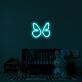 Schmetterling LED-Neonschild Kinderzimmer