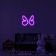Schmetterling LED-Neonschild Kinderzimmer