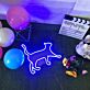 gehende Katze LED-Neonschild Wohnzimmer Schlafzimmer
