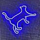 gehende Katze LED-Neonschild Wohnzimmer Schlafzimmer
